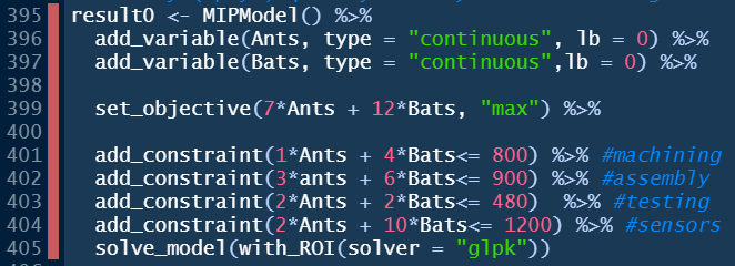 Inability to Focus on Error Source in a Piped Model.